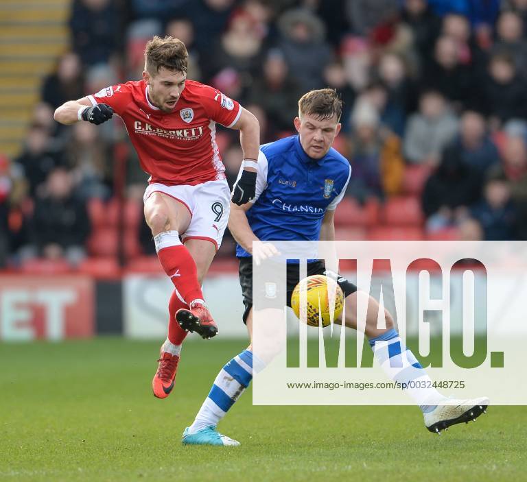 Barnsley V Sheffield Wednesday Sky Bet Championship Tom Bradshaw Of ...