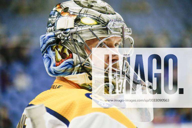 Pekka Rinnes Goalie Mask + Helmet for the 2018 2019 Season