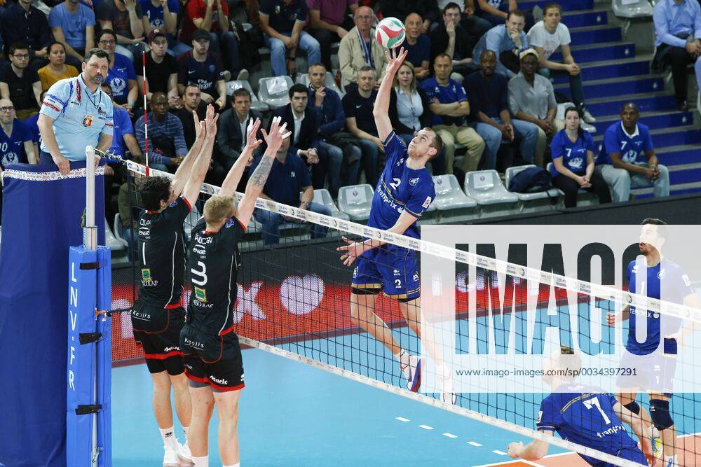 Wouter Ter Maat (Paris PUC) VOLLEY BALL : Paris vs Chaumont - Ligue A ...