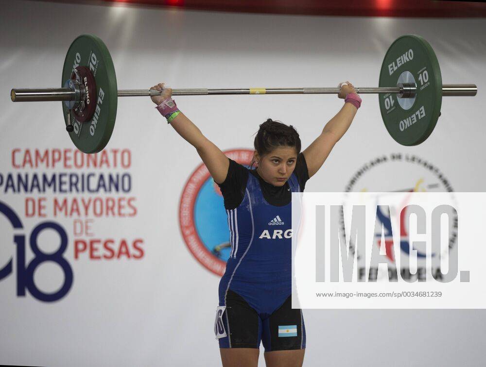 Argentinian Cinthia Cadiz participates in the Senior Pan American