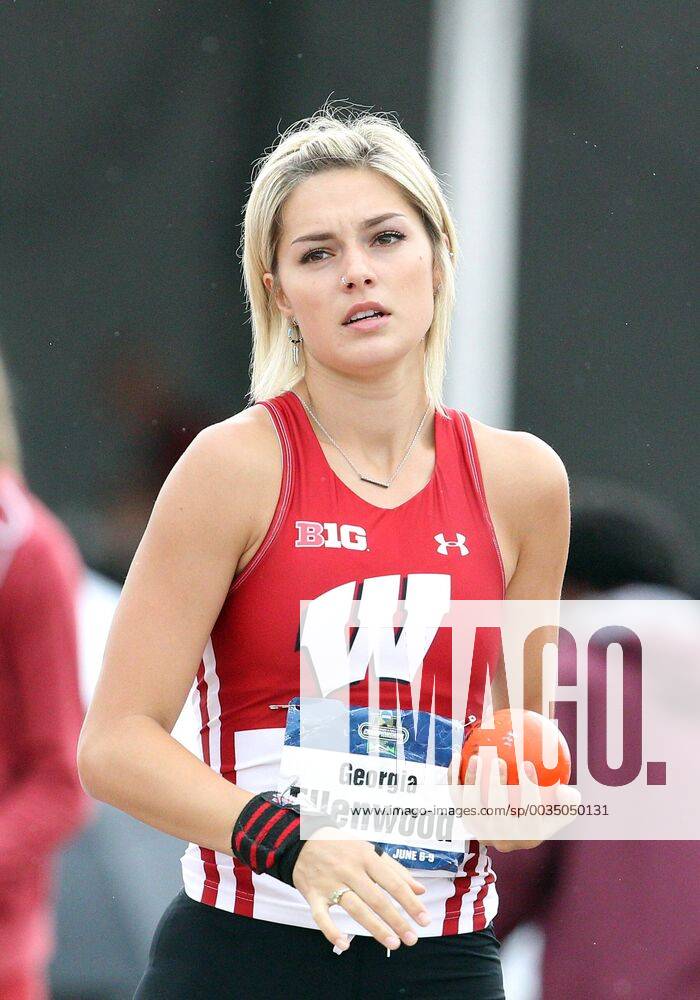 June 9, 2018. Georgia Ellenwood of Wisconsin competes in the Heptathlon