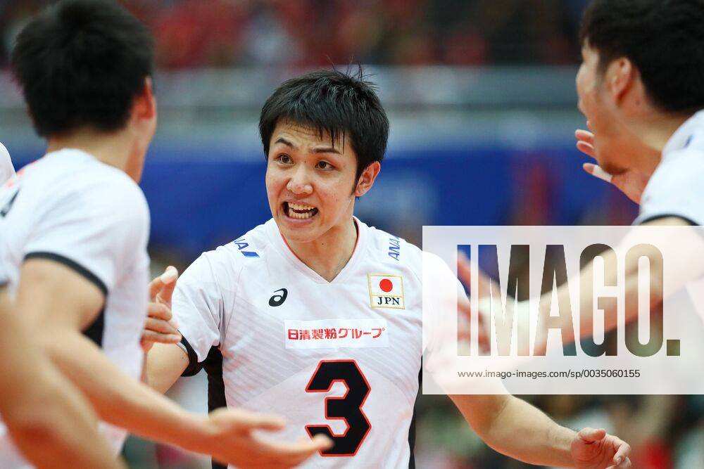 Naonobu Fujii Jpn June 9 2018 Volleyball Fivb Volleyball Nations League 2018 Men S Osaka 5965