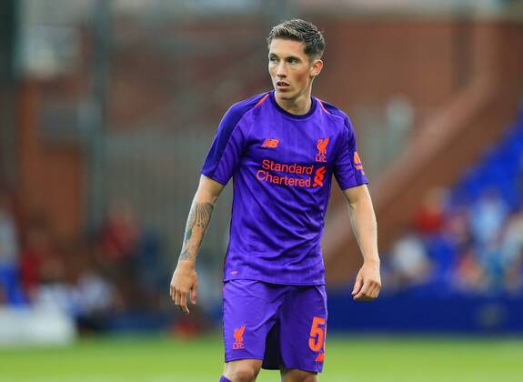 Harry Wilson of Liverpool during the pre season match at Prenton Park, Birkenhead. Picture date 10th July 2018. Picture credit should read: Matt McNulty Sportimage EDITORIAL USE ONLY. No use with unauthorised audio, video, data, fixture lists, club league logos or live services. Online in-match use limited to 120 images, no video emulation. No use in betting, games or single club league player publications.