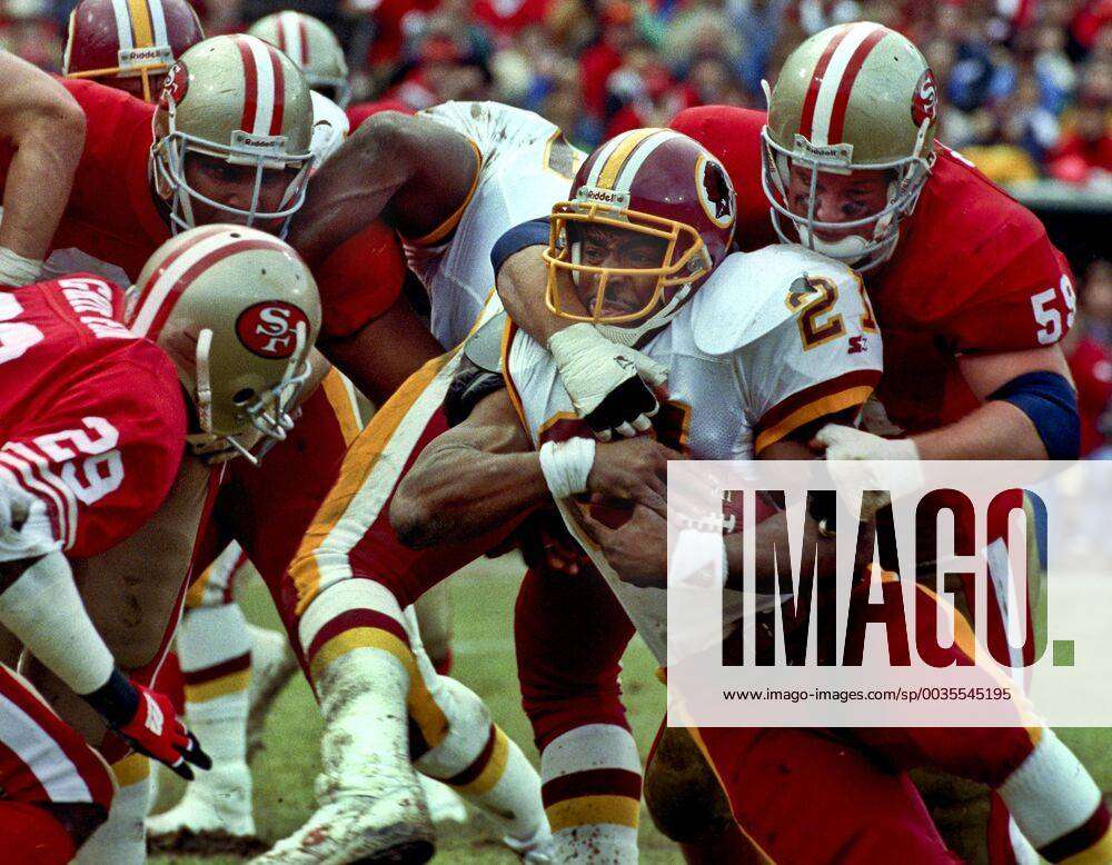 January 9, 1993 - San Francisco, California, U.S - San Francisco 49ers vs. Washington  Redskins at Ca