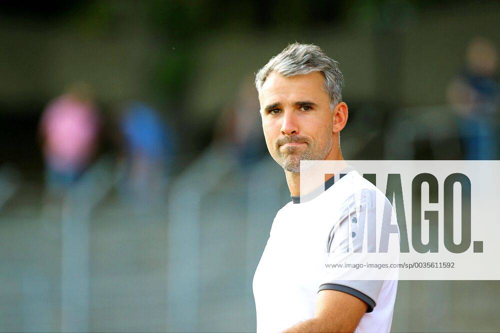 Coach Daniel Rupf Plauen Football Test match VFC Plauen Chemnitzer FC 1 ...
