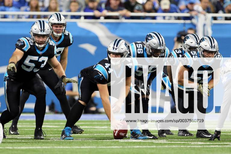 November 18, 2018 - Detroit, Michigan, United States - Carolina Panthers  long snapper J.J. Jansen (4