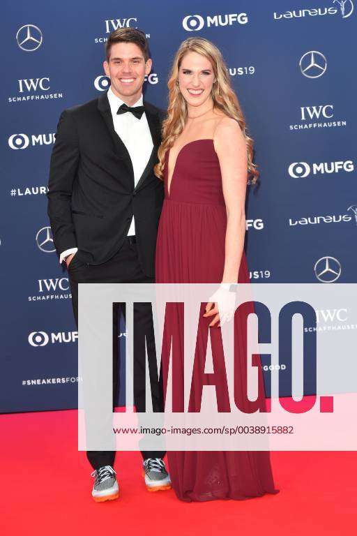 February 18 2019 Monaco Monaco Missy Franklin and Hayes Johnson ...