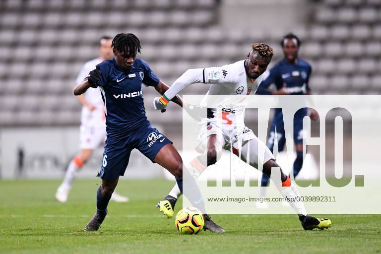 24 FRANKLIN WADJA (LOR) - 06 ROMINIGUE KOUAME (PFC) FOOTBALL : Paris FC ...