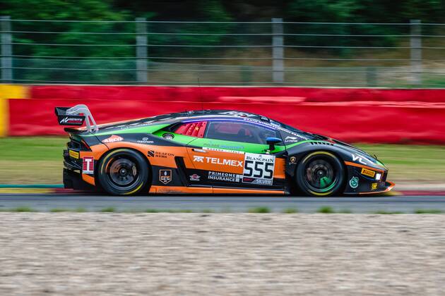 555 Orange 1 FFF Racing Team Lamborghini Huracan GT3 Evo Taylor