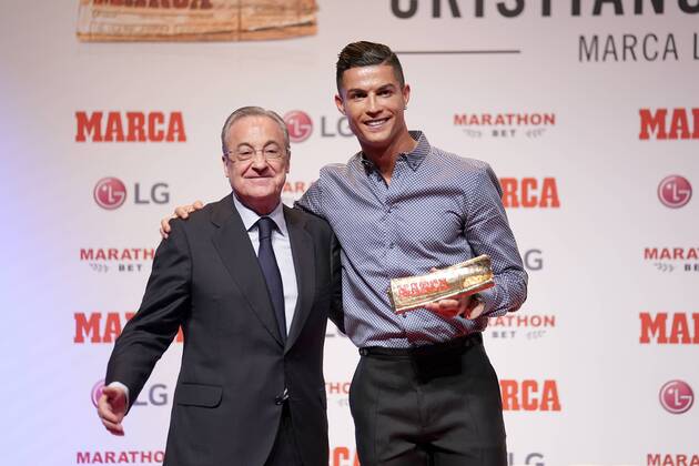 Football, Cristiano Ronaldo honored as Marca | IMAGO