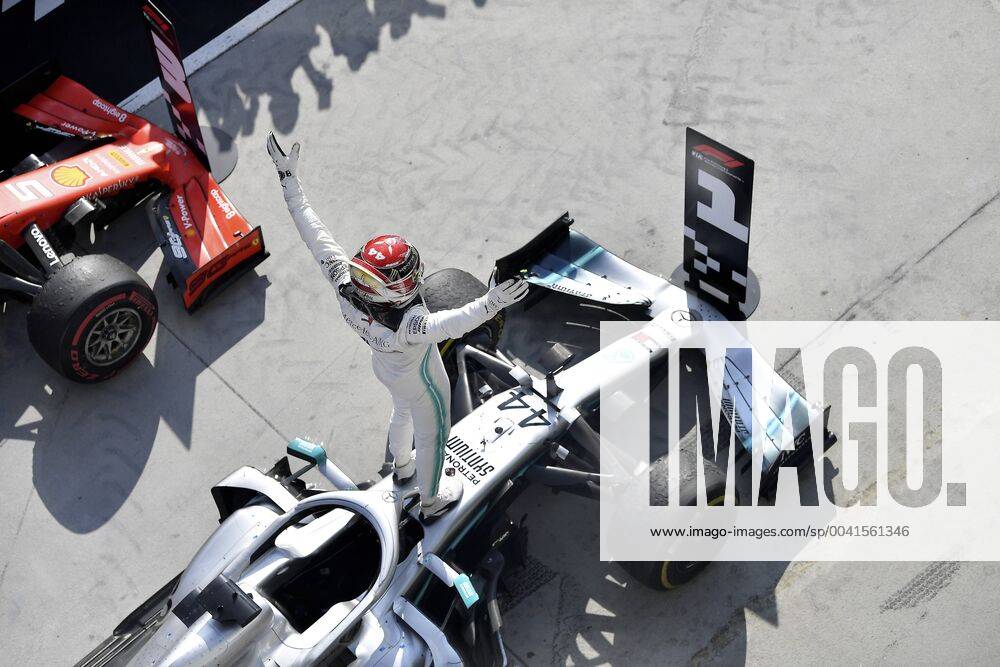 HAMILTON Lewis Team AMG Mercedes winner in Hungary F1 GP of Hungary ...