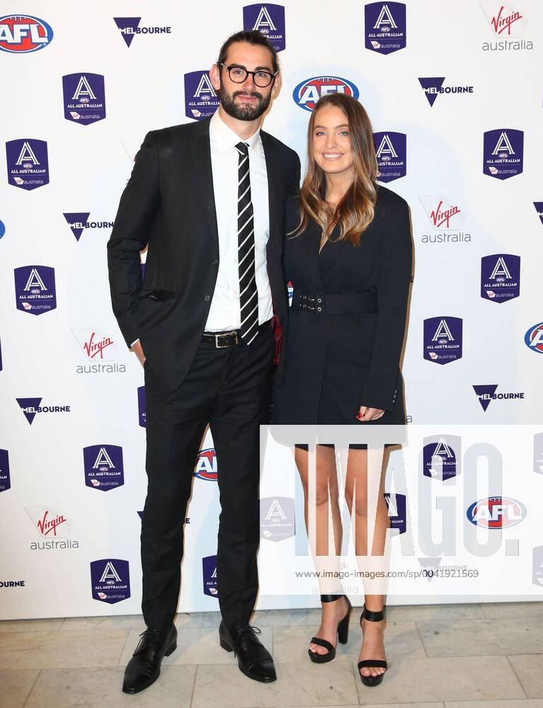 AFL ALL AUSTRALIAN AWARDS Rachael Wertheim and Brodie Grundy of