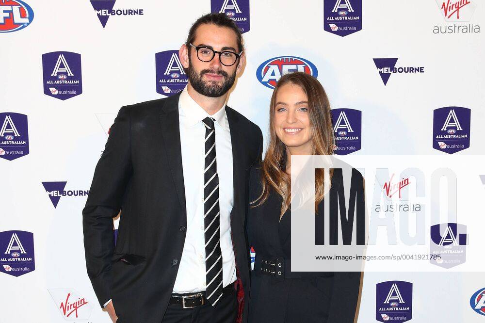 AFL ALL AUSTRALIAN AWARDS Rachael Wertheim and Brodie Grundy of