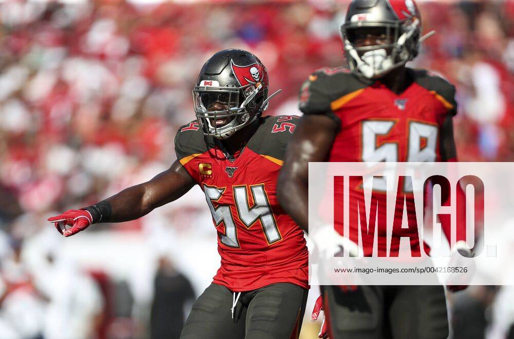 September 8, 2019, Tampa, Florida, USA: Tampa Bay Buccaneers linebacker  Lavonte David