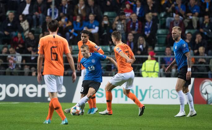 Football, EM Quali, Estonia - Netherlands | IMAGO