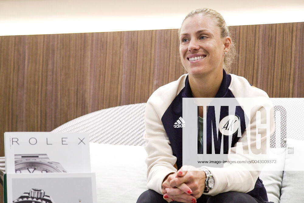 BEIJING CHINA SEPTEMBER 30 Angelique Kerber of Germany attends