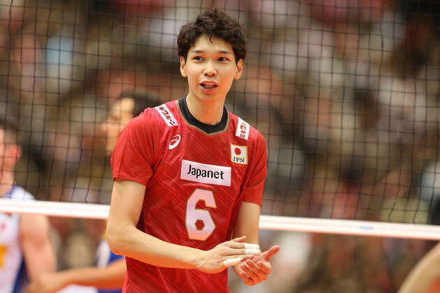 Akihiro Yamauchi of Japan during the FIVB Volleyball Men s World Cup ...