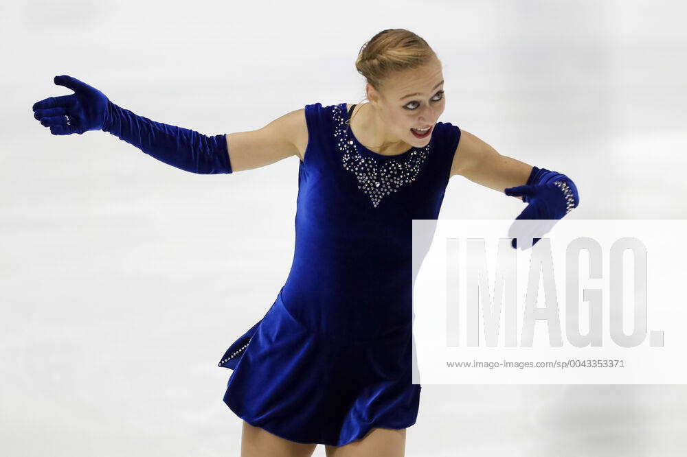 Tanja Odermatt SUI during Ladies Short Program Figure skating, Eiskunstlauf ISU CS Finlandia Trophy