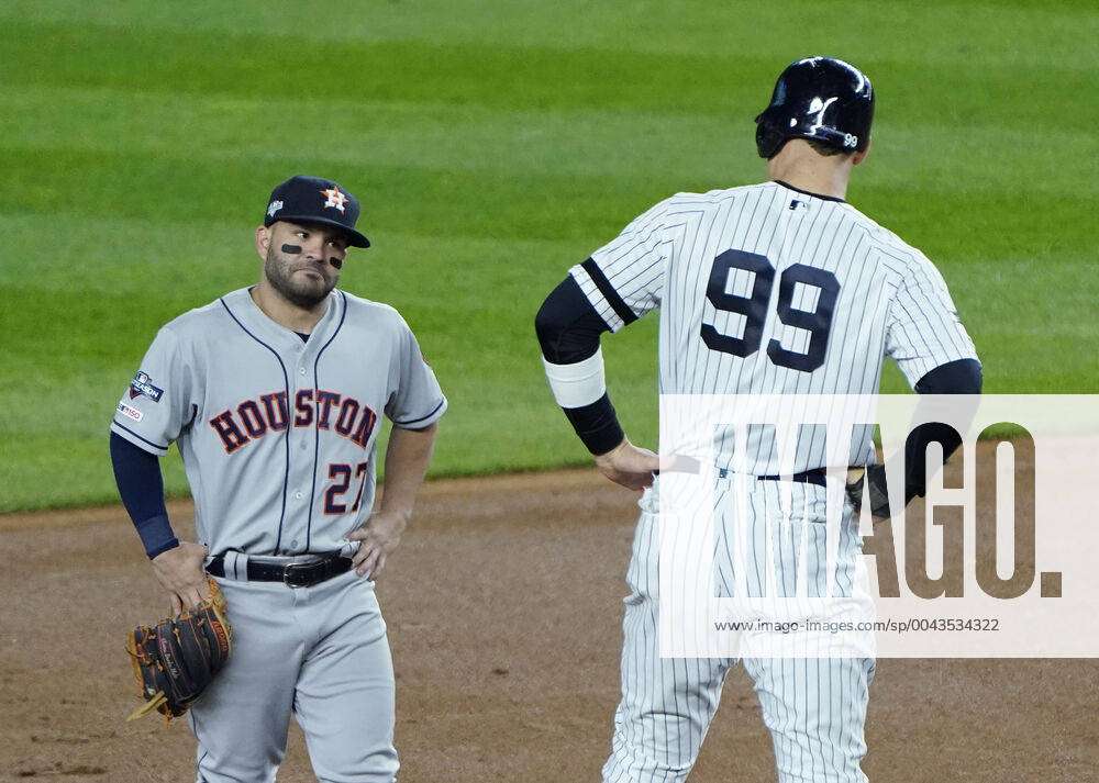 Judge and Altuve  Yankees baseball, Astros baseball, New york