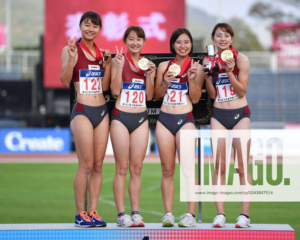 L-R) Yumi Tanaka, Aiko Iki, Wakana Kishimoto, Ichiko Iki, OCTOBER 26, 2019  - Athletics : The 103rd