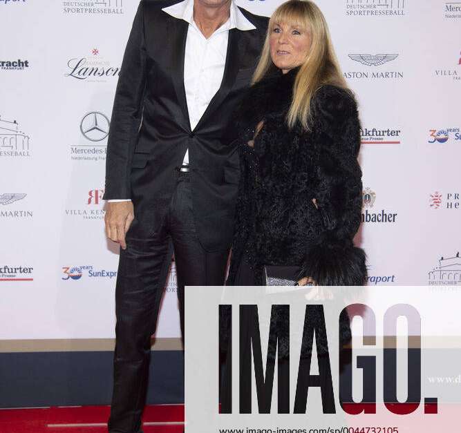 Michael GROSS, Schwimmer, mit Ehefrau Ilona, roter Teppich, Red Carpet ...
