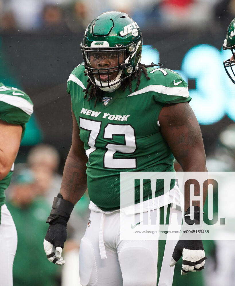 November 24, 2019, East Rutherford, New Jersey, USA: New York Jets  offensive tackle Brandon Shell