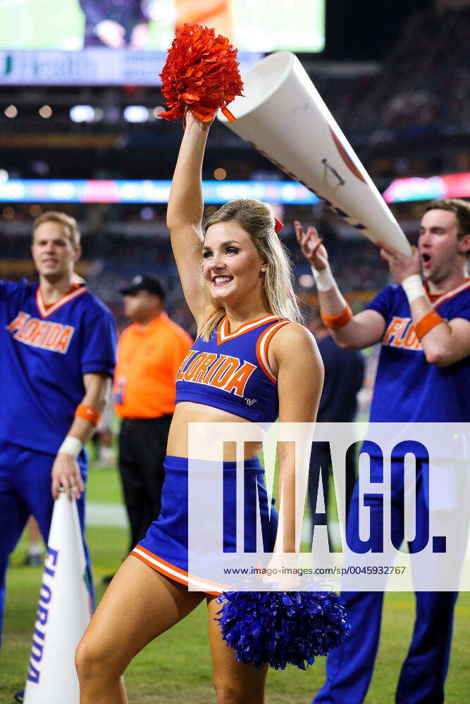 December 30, 2019: Florida Gators cheerleaders perform during the ...