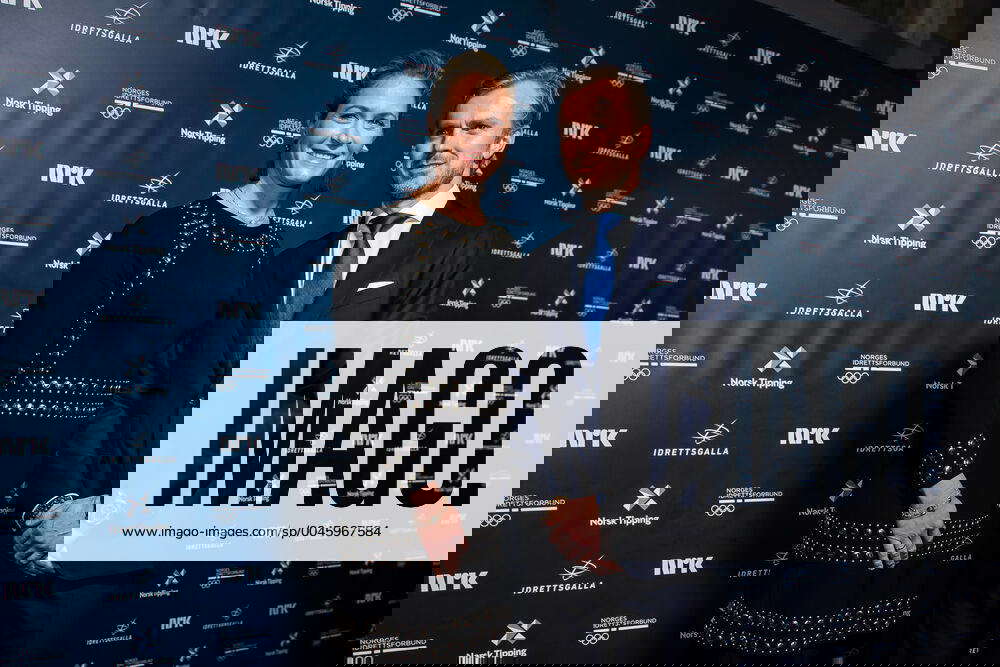 200401 Suzann Pettersen and her husband Christian Fredrik Ringvold poses for a photo on the red