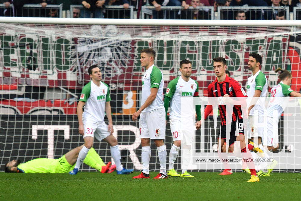 Torjubel Janik HABERER SC Freiburg after goal to 1 1, cheers, joy ...