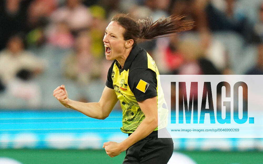 Cricket Wt20 Final Megan Schutt Of Australia Celebrates After Dismissing Shafali Verma Of India 3160