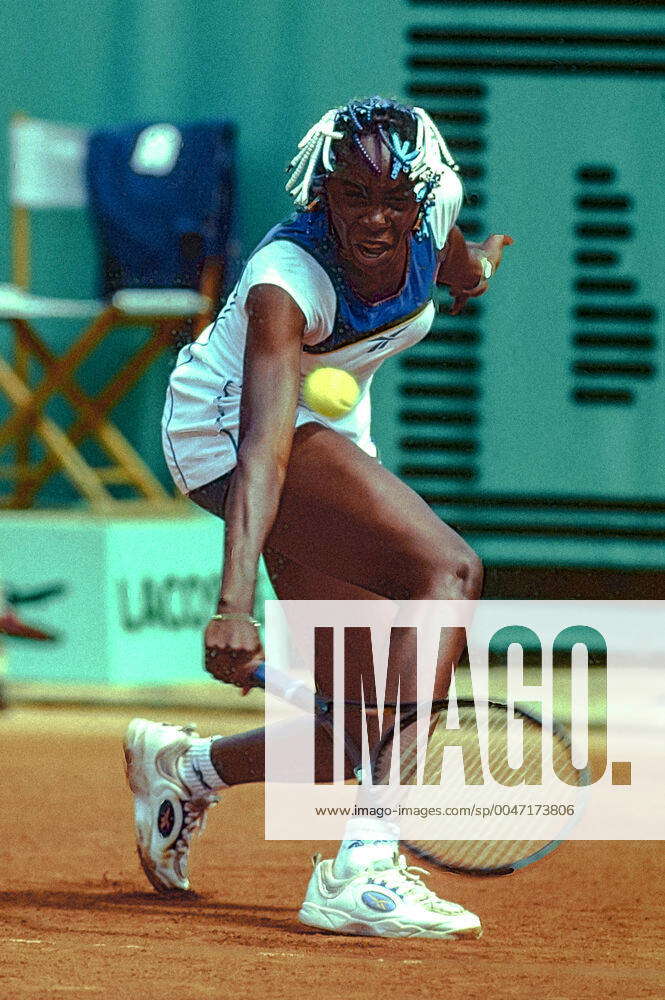 Tennis Venus Williams Venus Williams (USA) competing at the 1998 French ...