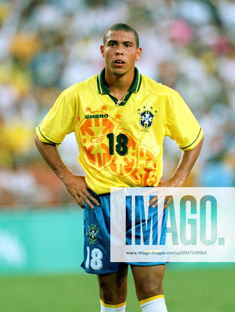 960721 Summer Olympics 1996, Football Ronaldo of Brazil during a match ...