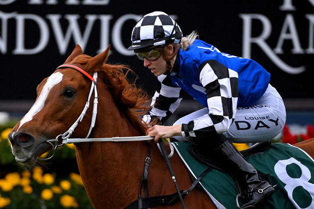 RACING ROYAL RANDWICK RACEDAY, Jockey Louise Day rides Witherspoon to ...