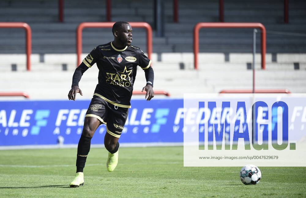 MOUSCRON, BELGIUM - JULY 18 : Junior Onana of Mouscron during friendly ...