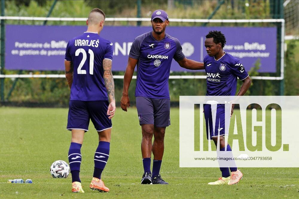 Vincent Kompany defender of Anderlecht during the Jupiler Pro