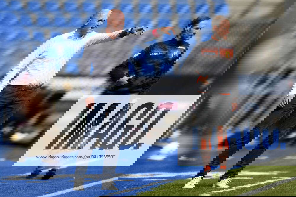 Club Brugge s head coach Philippe Clement pictured during a soccer