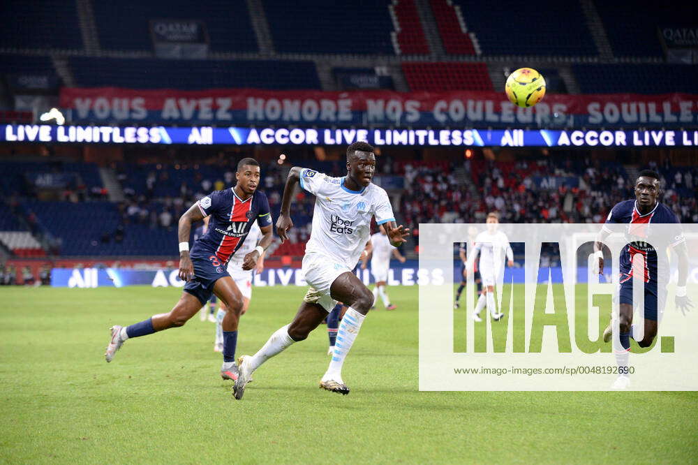 22 PAPE ALASSANE GUEYE (OM) FOOTBALL : Paris SG vs Marseille - Ligue 1 ...