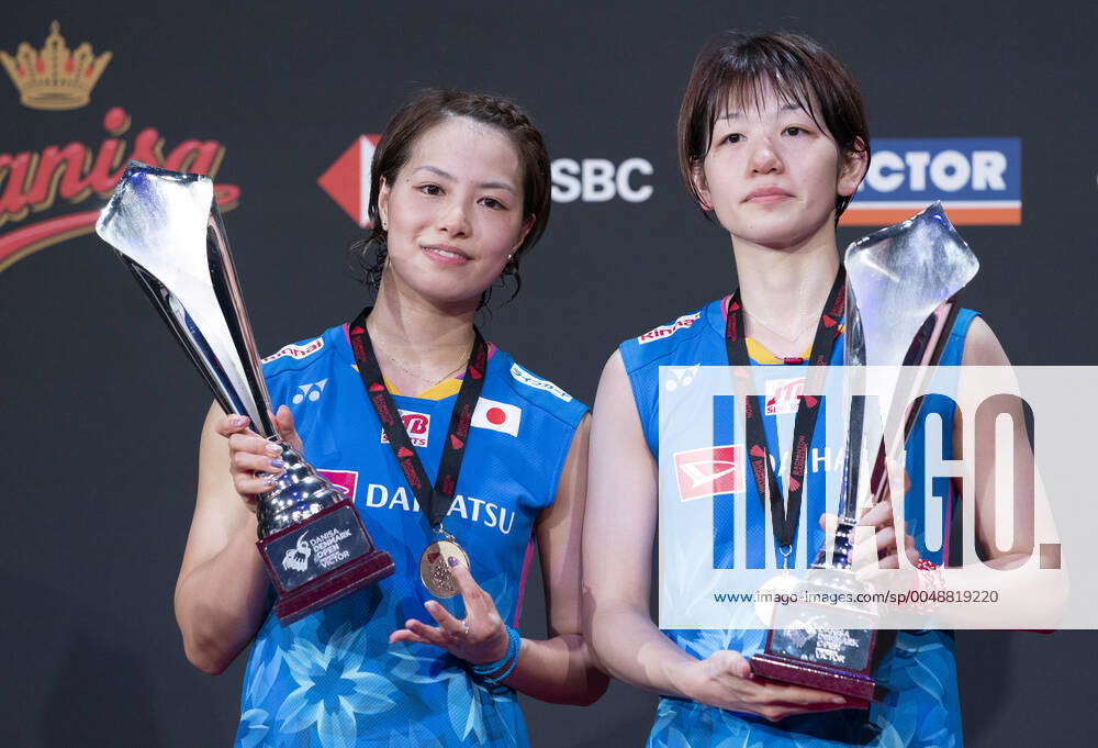 Final Womens Double Winner Yuki Fukushima left and Sayaka Hirota JPN vs ...