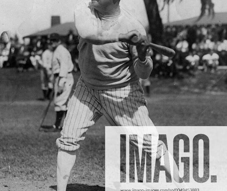 circa 1958, St. Petersburg, Florida, USA: GEORGE HERMAN RUTH aka