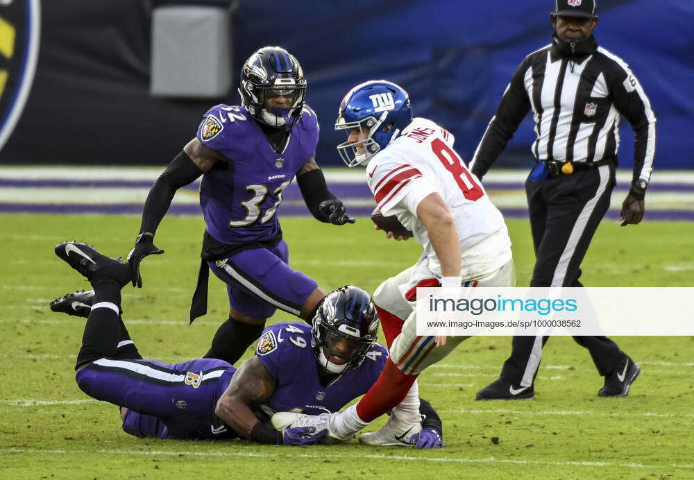 BALTIMORE, MD DECEMBER 27 New York Giants quarterback Daniel Jones