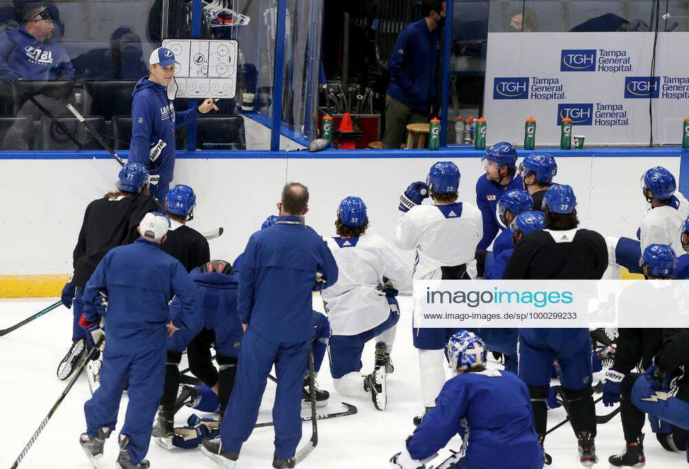 January 12, 2021, Tampa, Florida, USA Tampa Bay Lightning head coach
