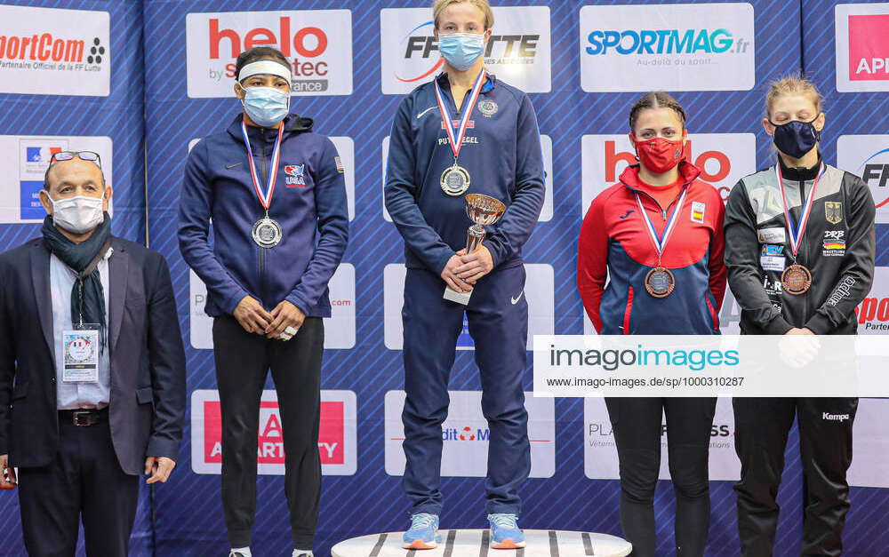 Henri Deglane Wrestling Grand Prix of France Podium