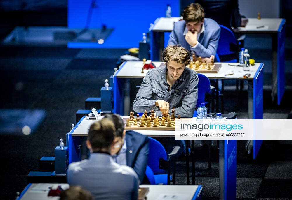 WIJK AAN ZEE Chess grandmaster Alexander Donchenko in the first round