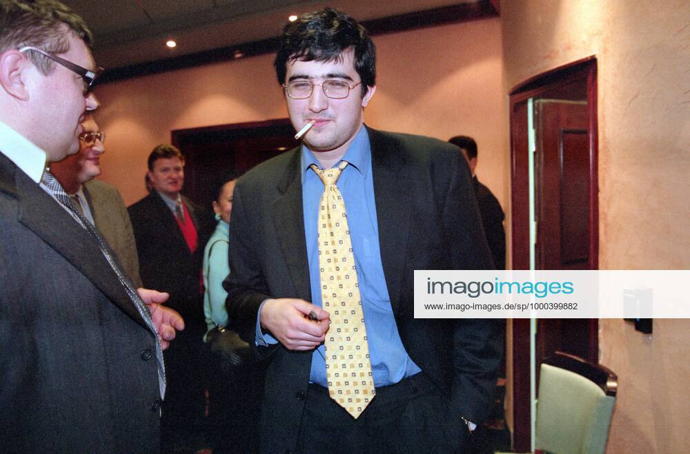 World chess champion Garry Kasparov (holder of the highest rating in the history of chess