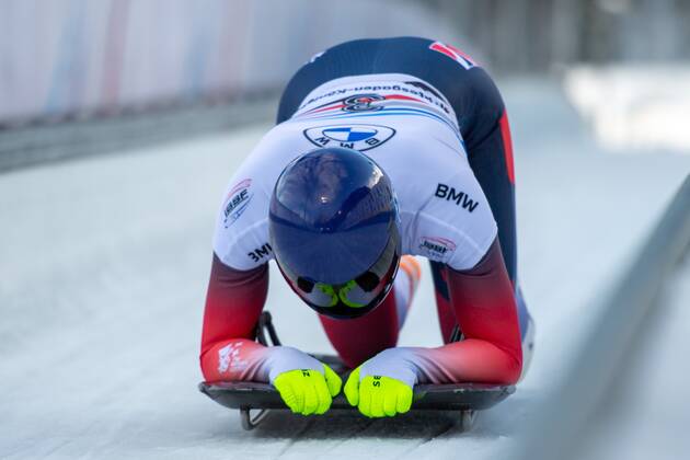 Bob Skeleton Racing Smith Madelaine GBR , BMW IBSF World Cup Bob Skeleton 2020 21 ...