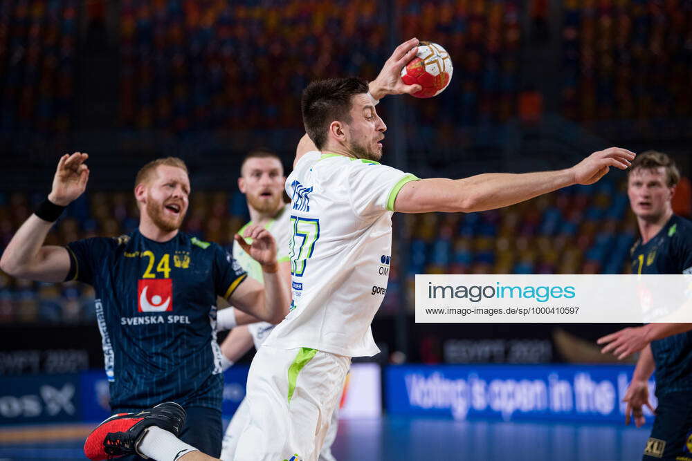 210122 Nejc Cehte Of Slovenia During The 2021 Ihf World Handball 