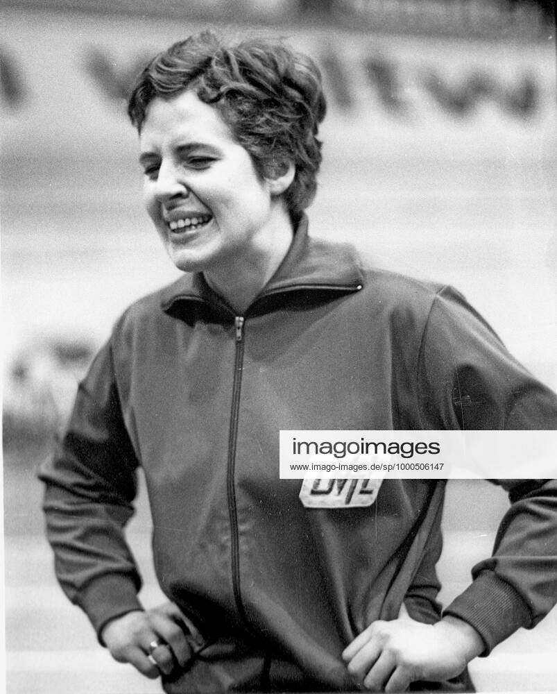 Athletics 1 European Indoor Games in Dortmund 27 03 1966 Margitta ...
