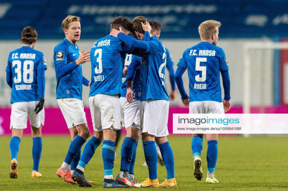 Rostock, Germany 05 February 2021 3 Liga 2020 2021 FC Hansa Rostock vs