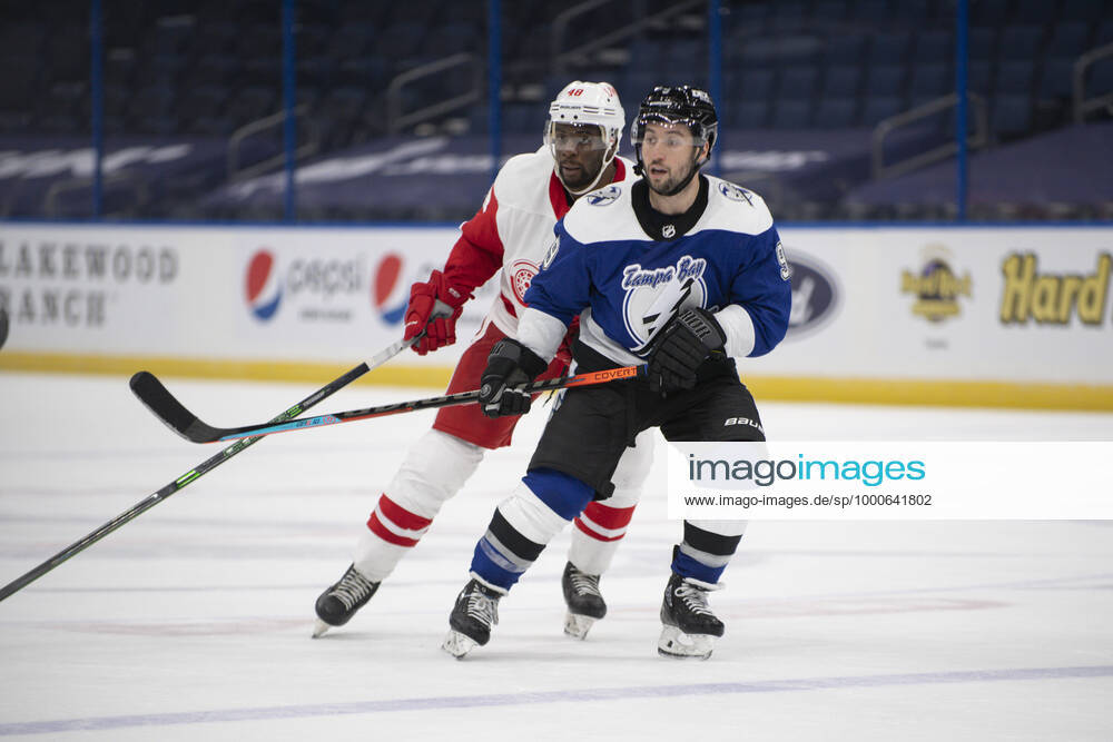 TAMPA, FL FEBRUARY 05 Tampa Bay Lightning center Tyler Johnson (9