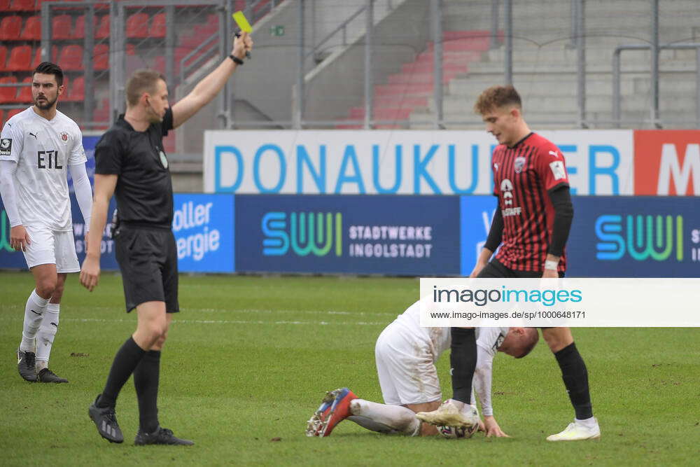 yellow card, warning for Dennis Eckert Ayensa FC Ingolstadt 04 7 by ...